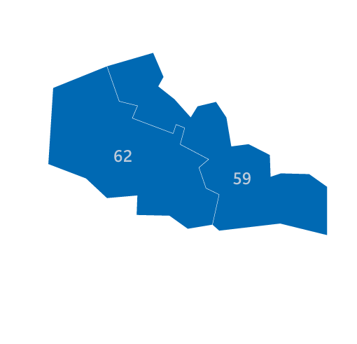 Compétence huissier départements (59 et 62)